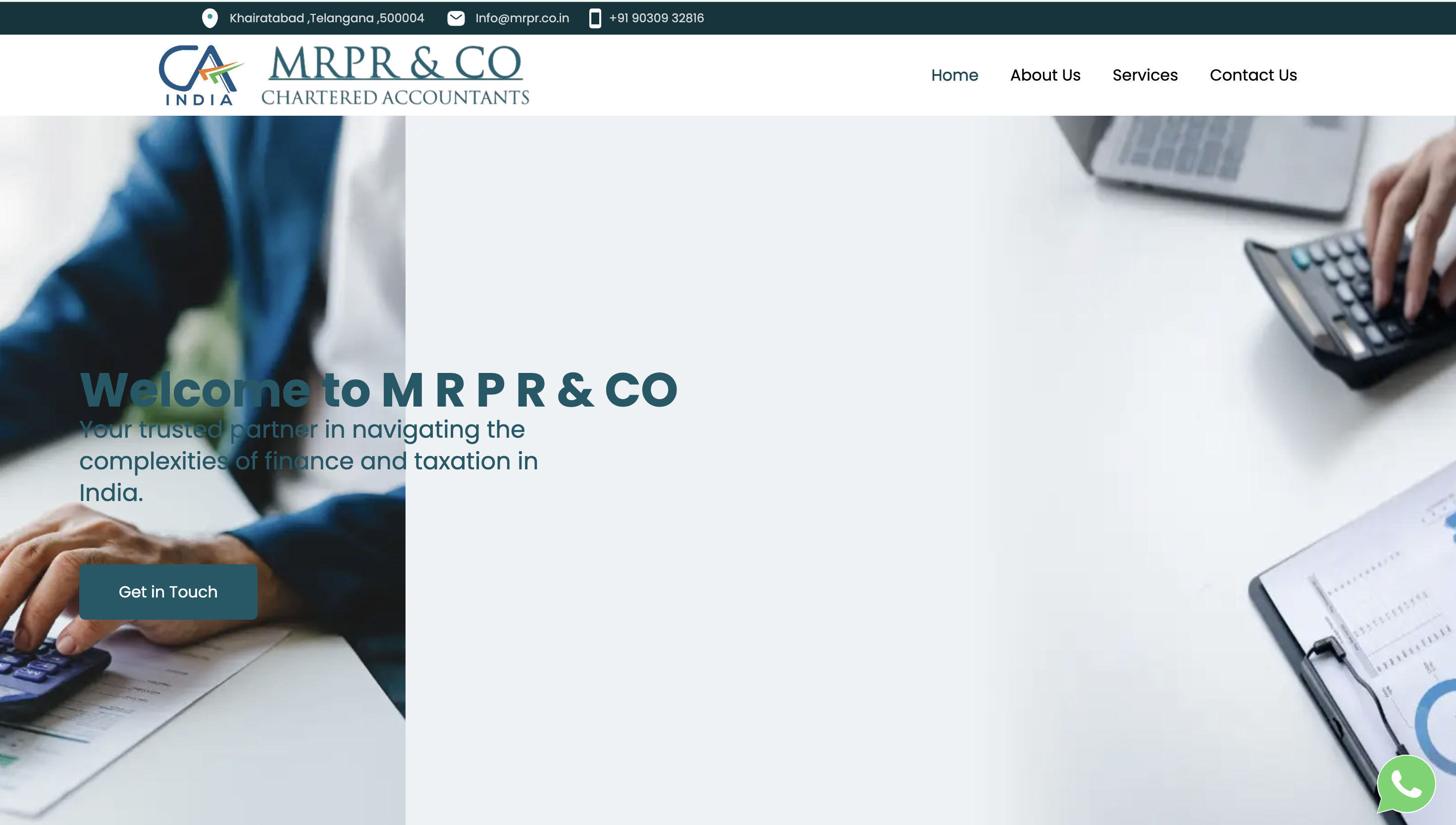 MRPR CA Website